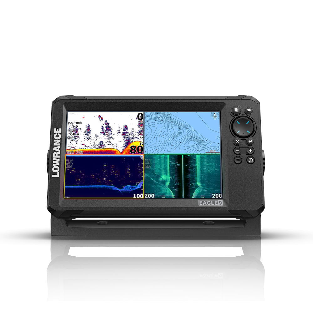 Lowrance Eagle-9 Tripleshot HD AMER 9" IPS Screen - HD Transducer