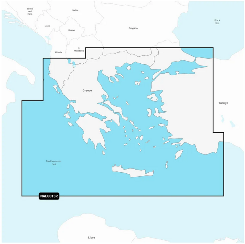 Navionics+ - Aegean Sea, Sea of Marmara - Marine Charts, MicroSD/SD