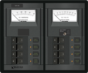 Blue Sea Systems Panel 360 Dc 8 Pos.V/Ammeter