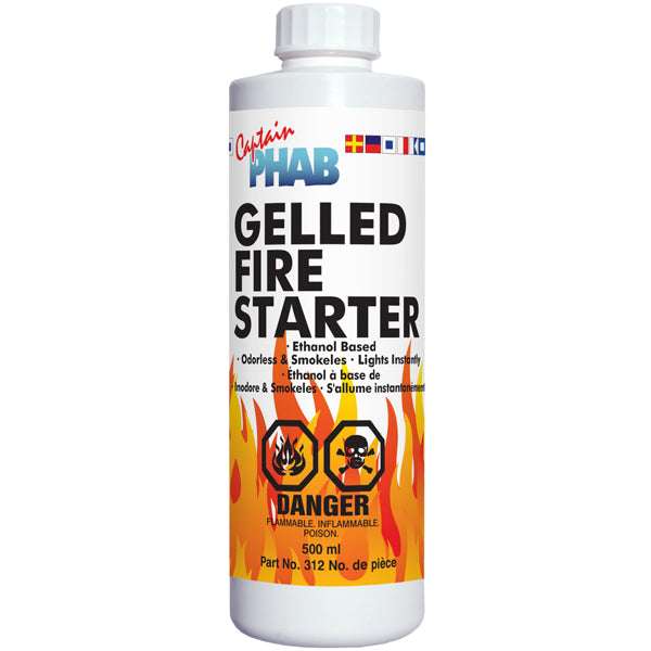 Captain Phab Fire Starter Gelled 500Ml
