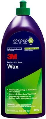 3M Perfect It Boat Wax Gelcoat 1Qt