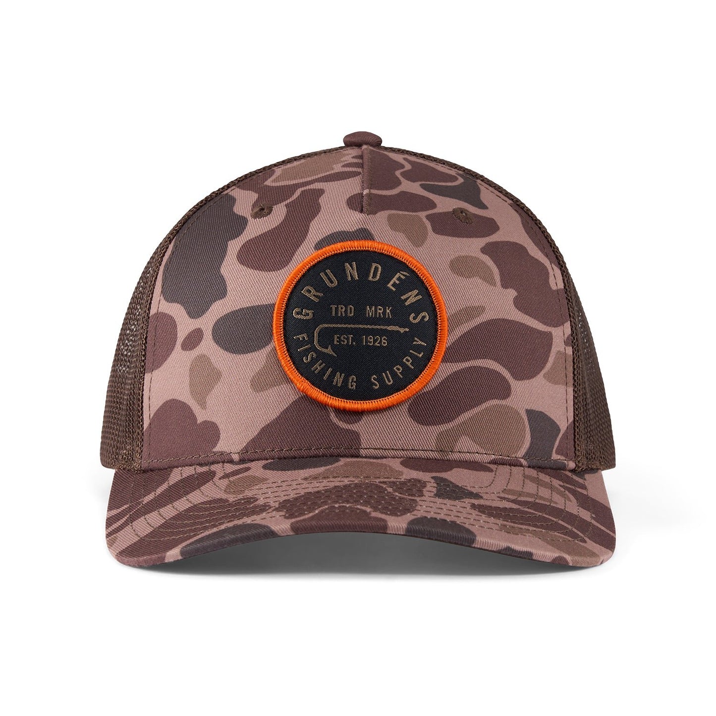 Grundens Hook Trucker FP Hat - Duck Camo - One Size