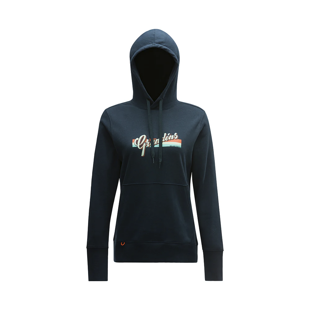 Grundens Women's Script Hoodie - Midnight - Size M