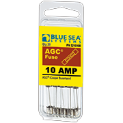 Blue Sea Systems Agc Fuse 10A (25 Pack)