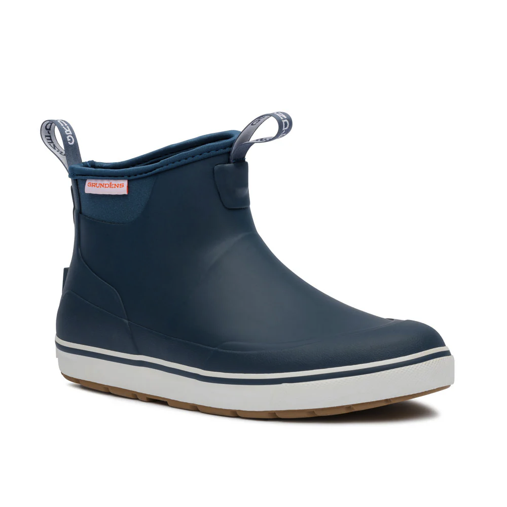 Grundens Deck-Boss Ankle Boot - Navy - Size 11