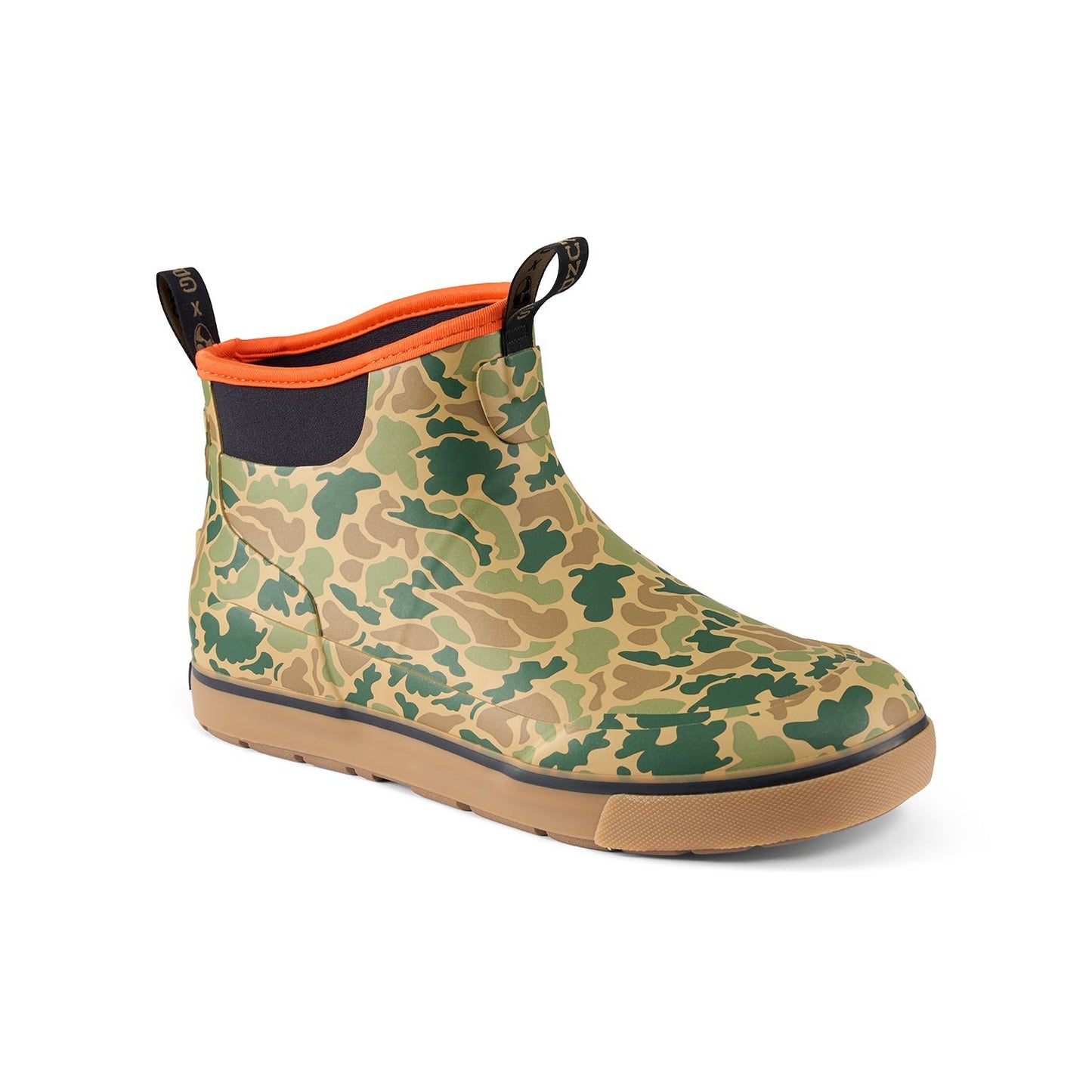 Grundens Deck-Boss Ankle Boot - Hi-Fives Camo - Size 8