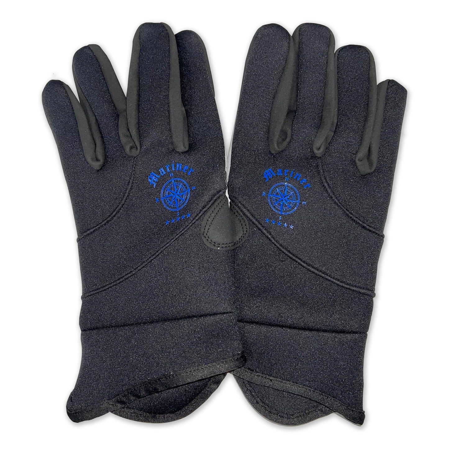 Mariner Full Fingers Neop Sailing Gloves Black/Gray Size M - 641014