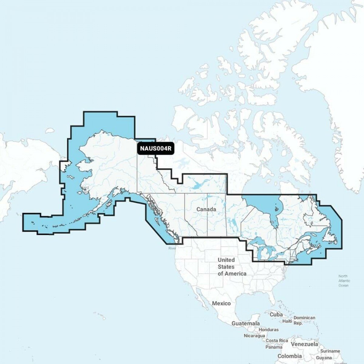Navionics+ Canada and Alaska Chart