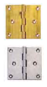 Cruiser Hardware Brass Butt Hinge-262