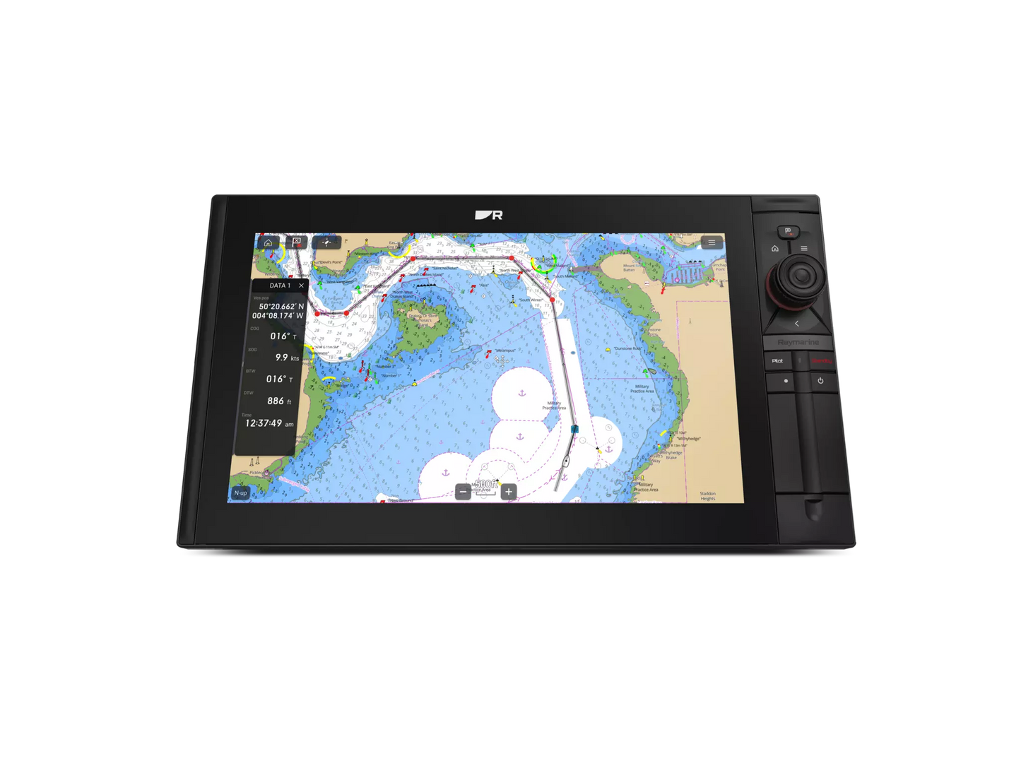 Raymarine AXIOM 2 Pro 9 RVM HybridTouch 9” Multifunction Display with Integrated 1kW Sonar, DV, SV and Realvision 3D Sonar - E70654