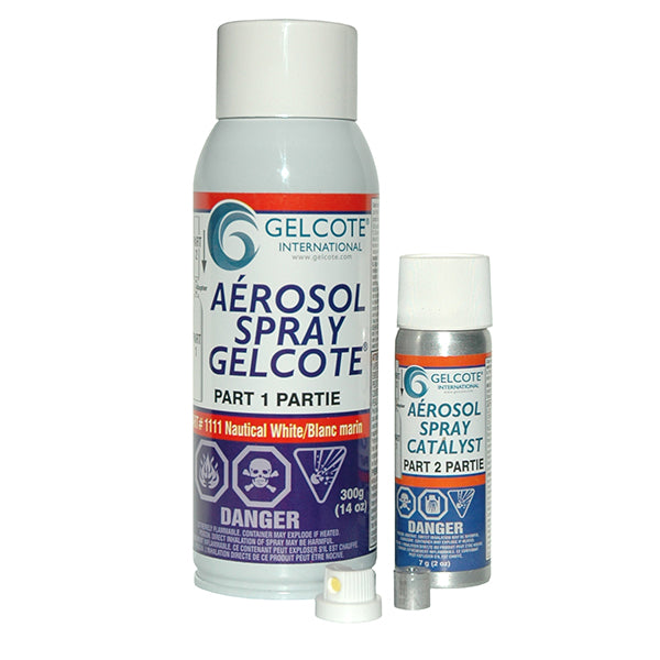 Gelcote Aerosol Can Black 14 Oz Kit