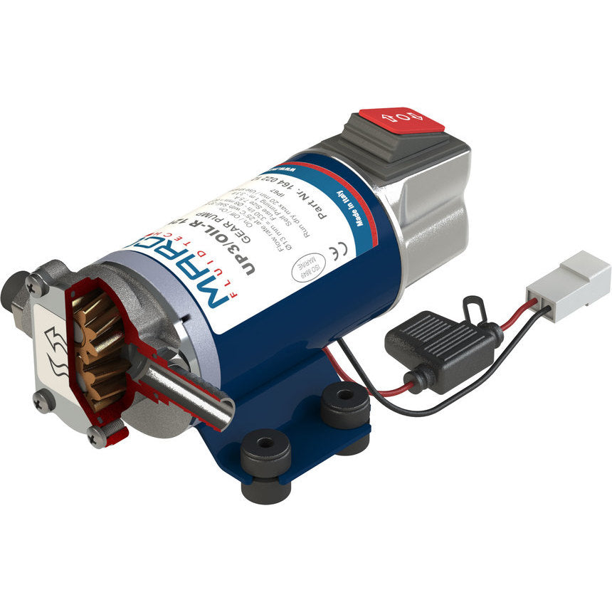 Marco UP3 Oil-R 12V Reverse Pump - 164-022-12