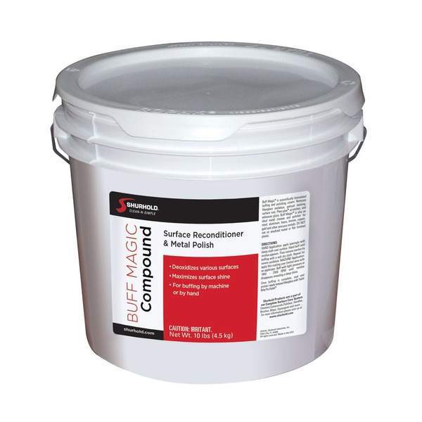 Shurhold Buff Magic 10Lb Pail-White