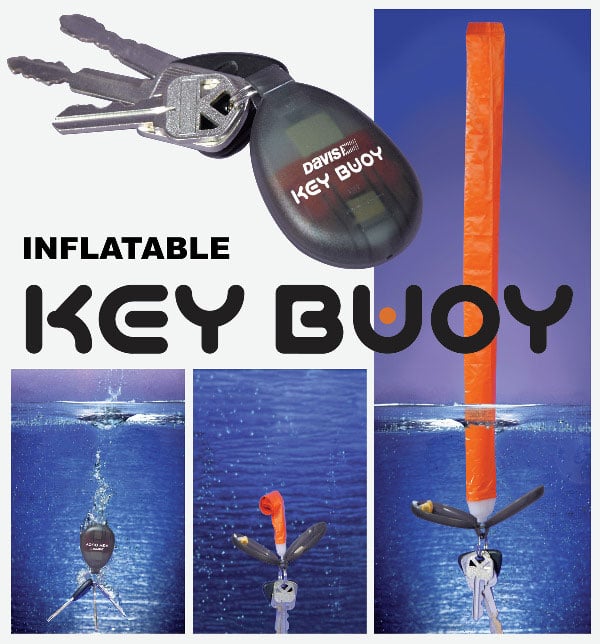 Davis Key Buoy Floating Keychain
