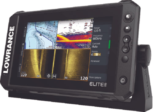 Lowrance 00015707001 Elite FS 9 Fishfinder Chartplotter With CMAP Contour No Transducer