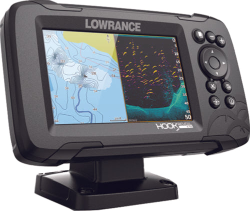 Lowrance Hook Reveal 7 Fishfinder With Transducer And C Map