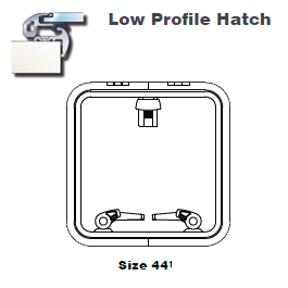 Lewmar Hatch Lo-Profile Size 44