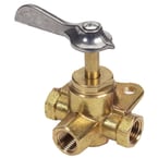Moeller Valve-3Way Click Br 1/4In Fnpt
