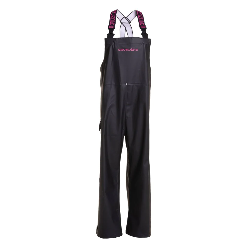 Grundens Womens Neptune Bib Black Size XL - 10133