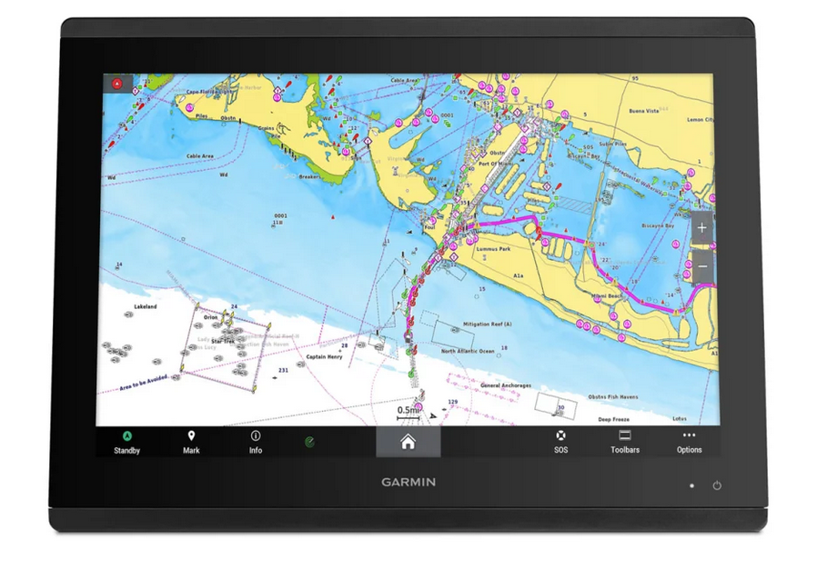 Garmin GPSMAP 8617 MFD with Mapping - 010-01510-50
