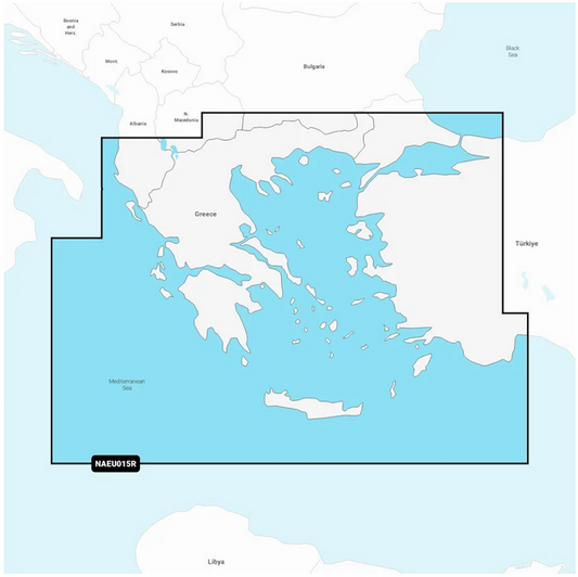 Navionics+ - Aegean Sea, Sea of Marmara - Marine Charts, MicroSD/SD