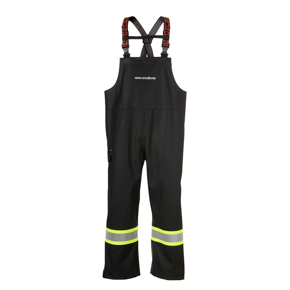 Grundens CSA Neptune Bib Reflective Black Size L - 10334