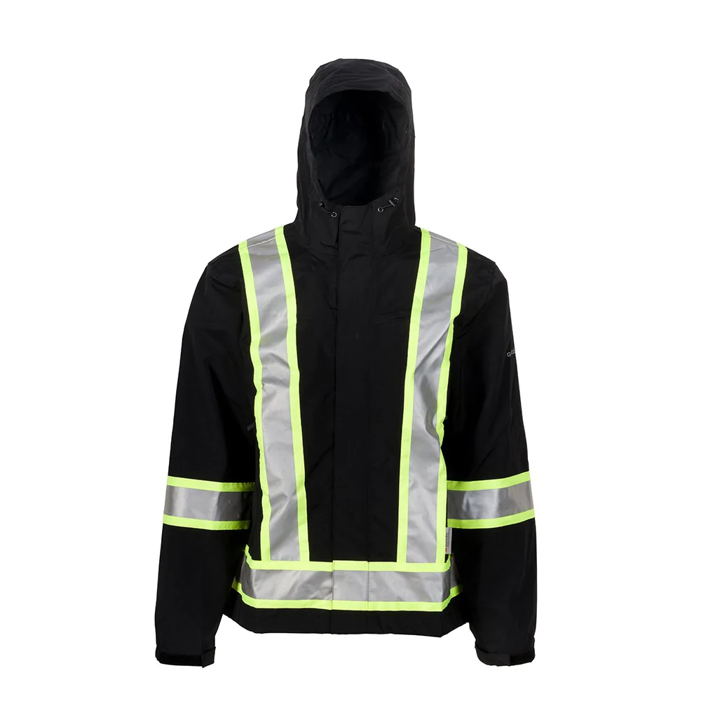 Grundens CSA Full Share Jacket Reflective Black Size XL - 10349