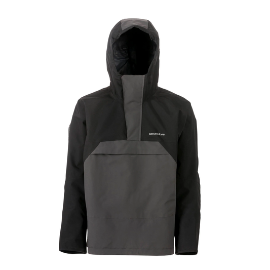 Grundens Full Share Anorak Black/Grey Size M - 10358