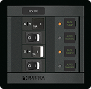 Blue Sea Systems Panel 360 Dual Bilge Pump Ctrl