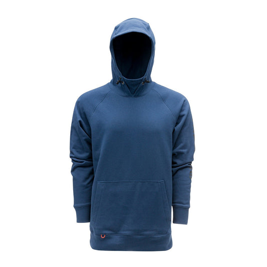 Grundens Dillingham Tech Hoodie Blue Abyss - Size S