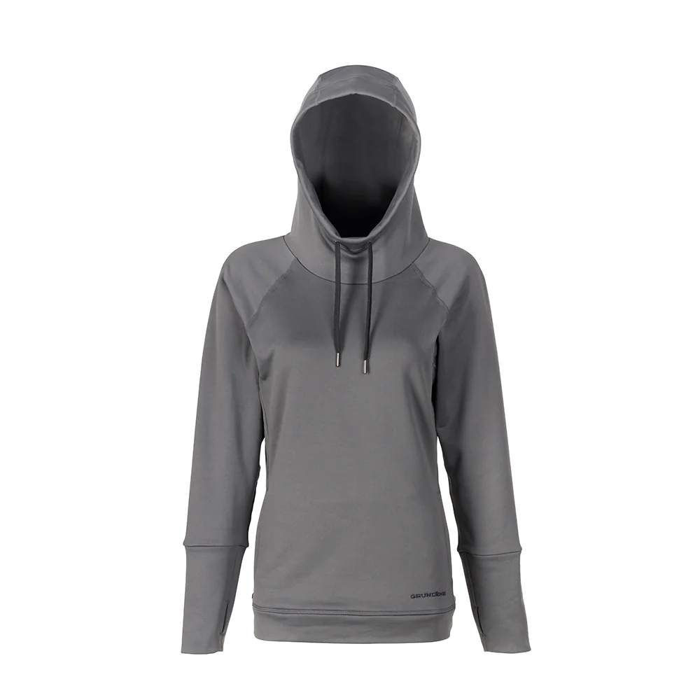 Grundens Womens Maris Hoodie Charcoal Size XXL - 20035