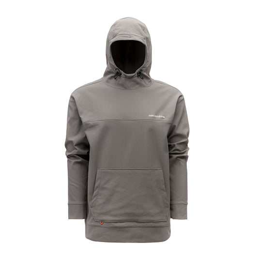 Grundens Kryall Hoodie Smoke - Size 3XL