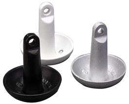 Seadog Anchor Mushrm 10 Lb Black Alum Paint