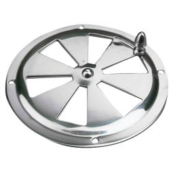 Seadog Vent Butter- Fly 5" Stainless Steel Side Knob