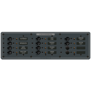 Blue Sea Panel Dc 12Pos Bl Horizont