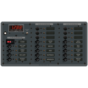 Blue Sea Panel Dc 21 Pos Dmm Bl