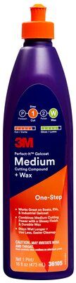 3M Perfect-It Medium Cut Compound Wax 1Pt