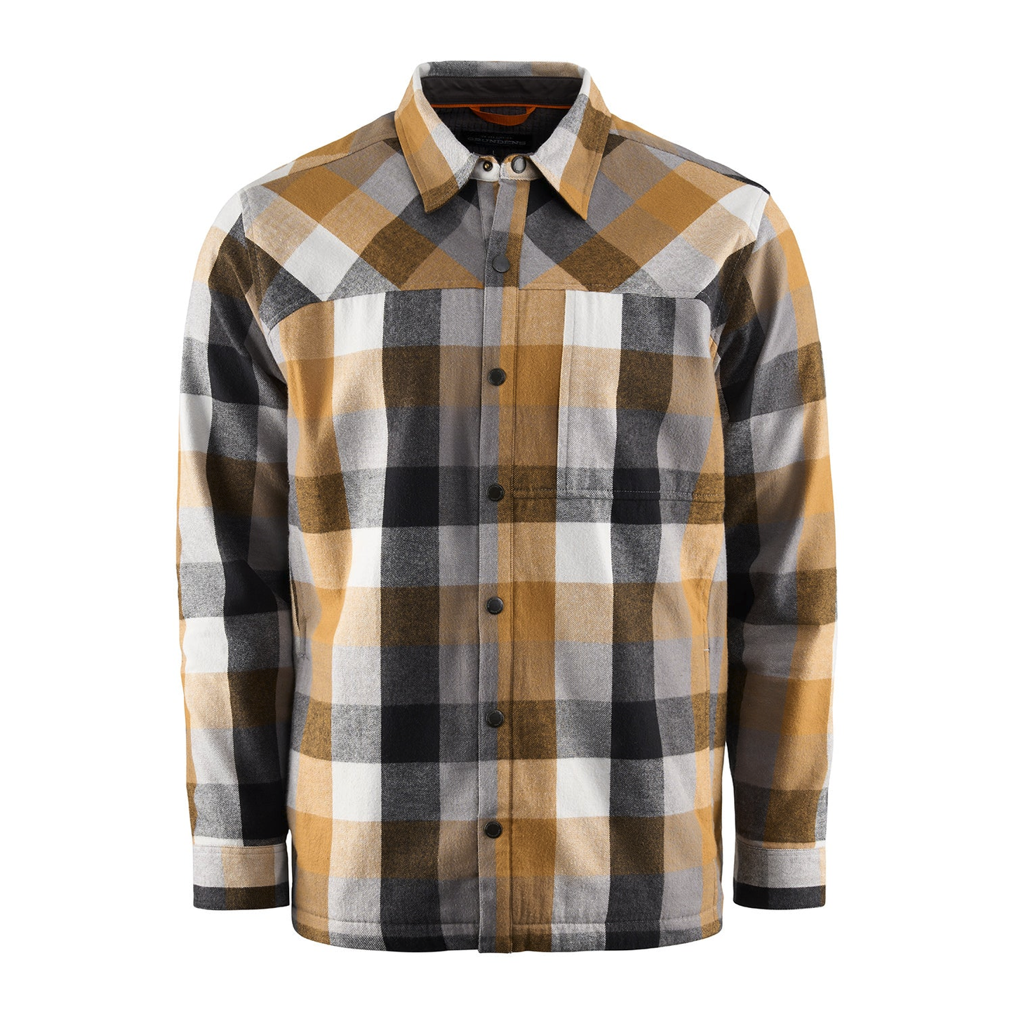 Grundens Bankside Lined Shacket - Freestone Plaid - Size L