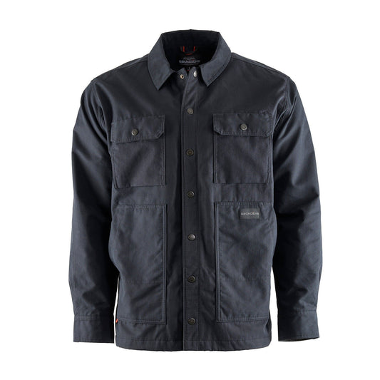 Grundens Jetty Shacket - Black - Size 3XL