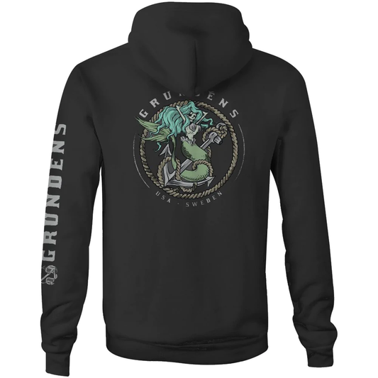 Grundens Mermaid Hoodie - Black - Size S