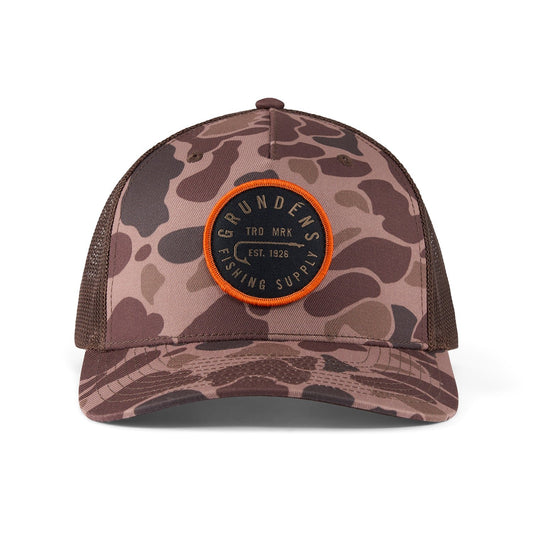 Grundens Hook Trucker FP Hat - Duck Camo - One Size