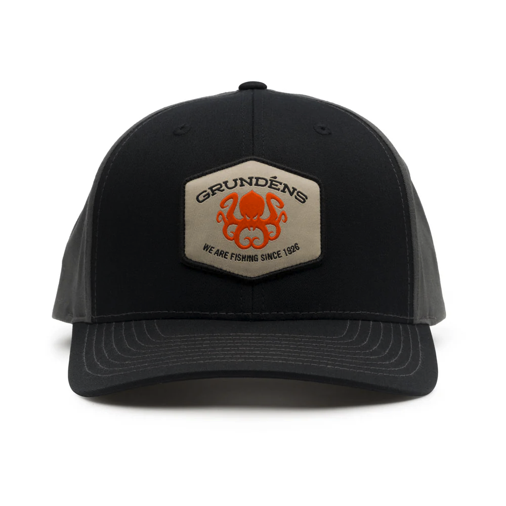 Grundens Kracken Trucker 312 - Black/Charcoal - One Size