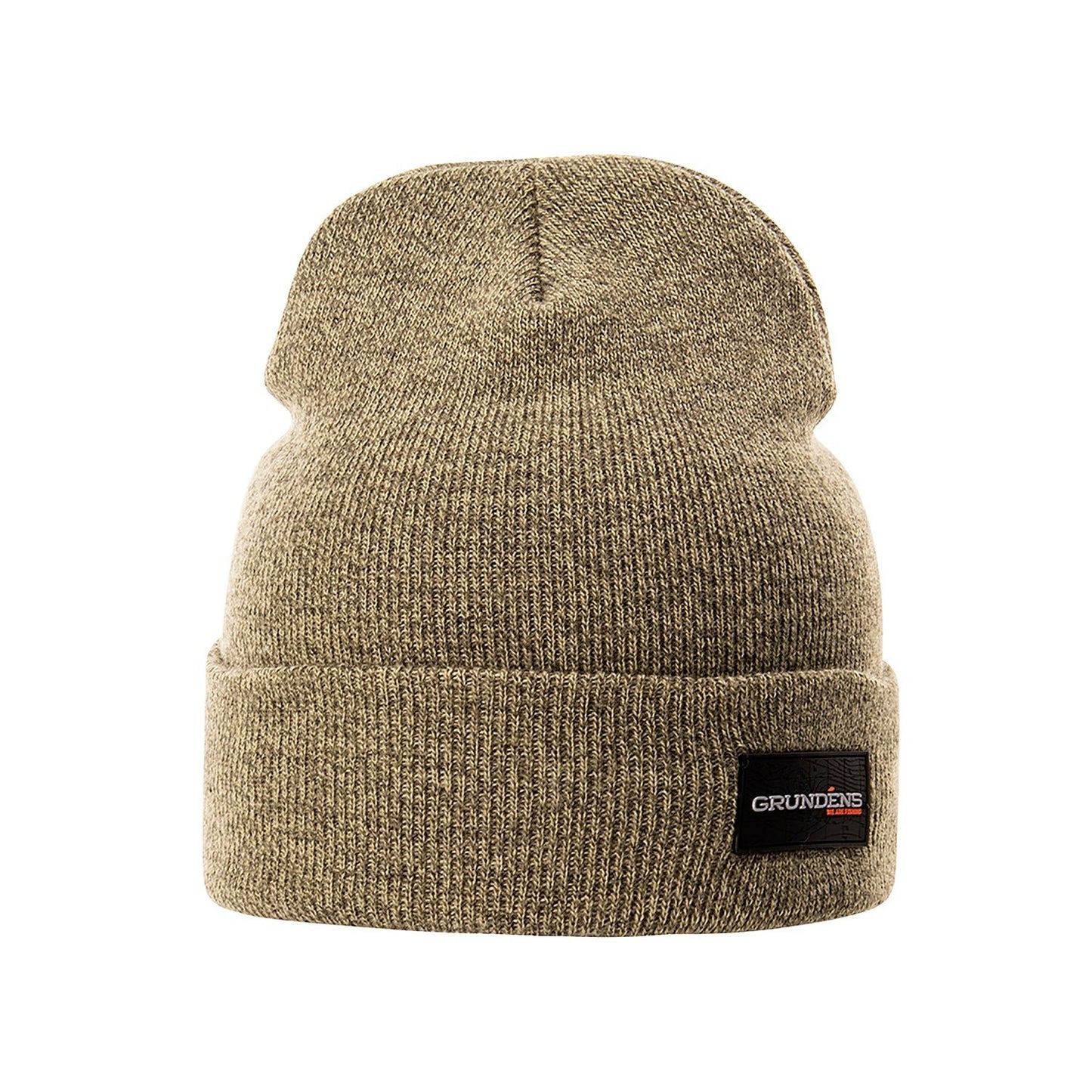 Grundens Watchhouse Beanie Logo - Heather Loden - One Size