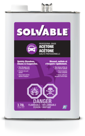 Solvable Acetone 946ML