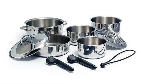 Kuuma Cookware S/S 10Pc Nesting