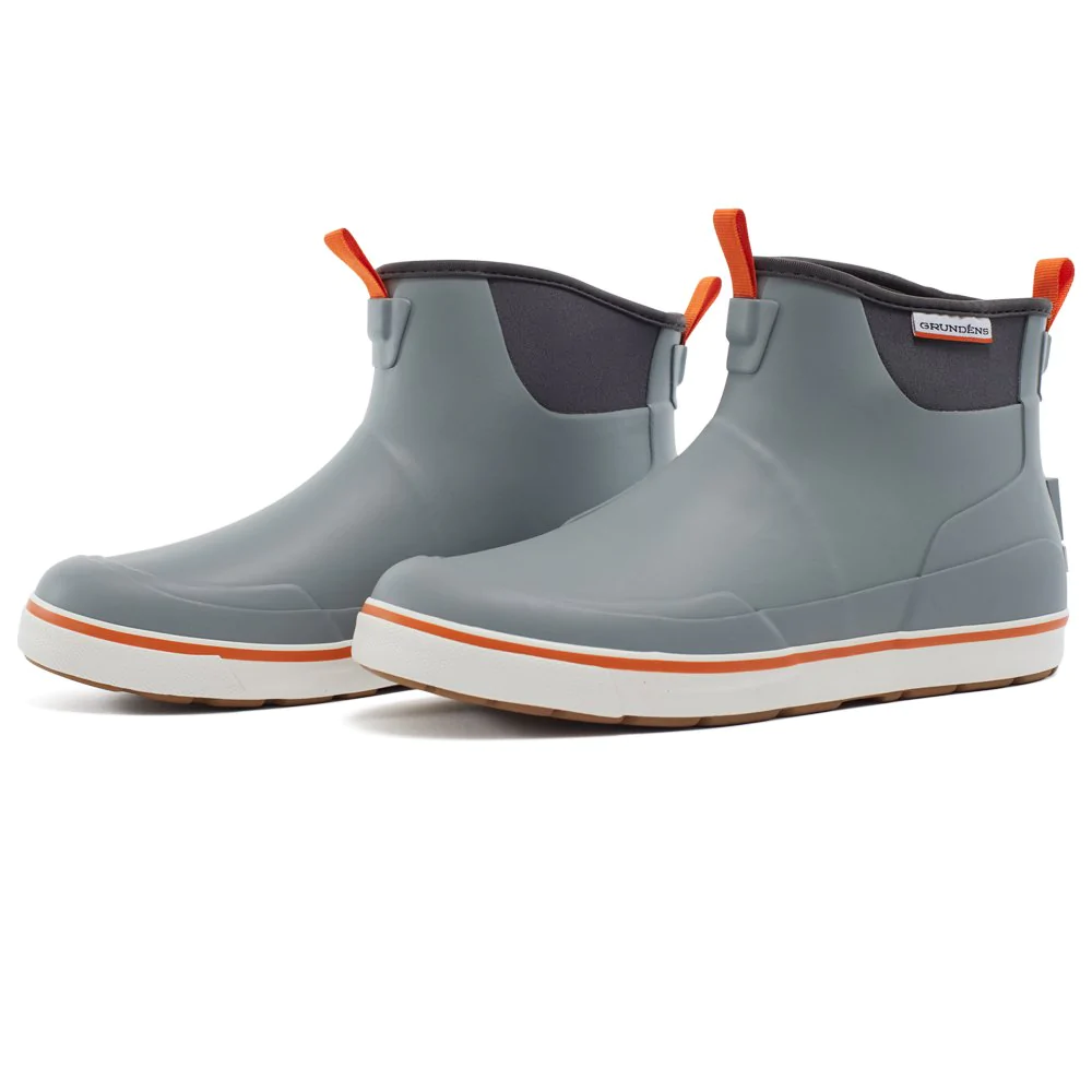 Grundens Deck-Boss Ankle Boot - Monument Grey - Size 9