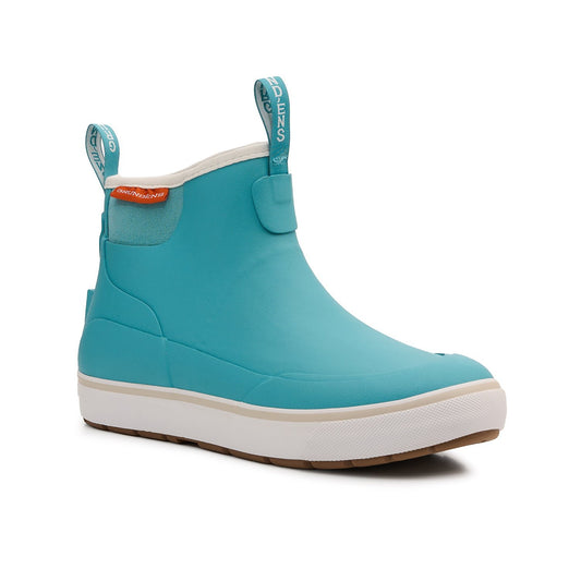 Grundens Womens Deck-Boss Ankle Boot - Gulf Blue - Size 9