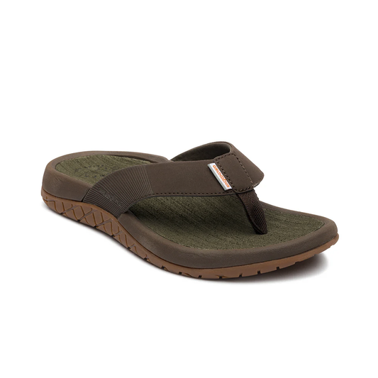 Grundens Fishfinder Sandal - Dark Brown - Size 11
