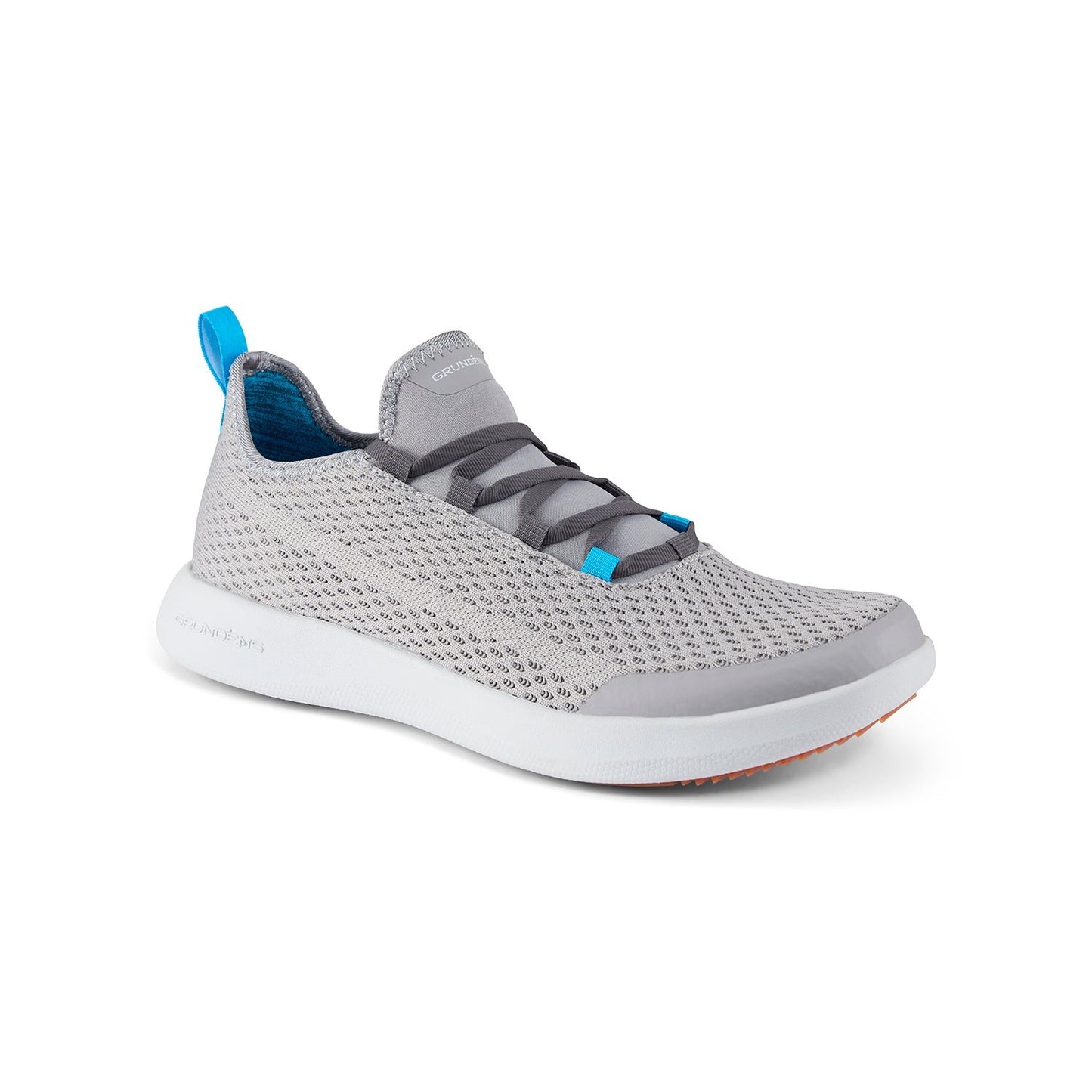 Grundens Crosscurrent Boat Shoe - Steel Grey - Size 14