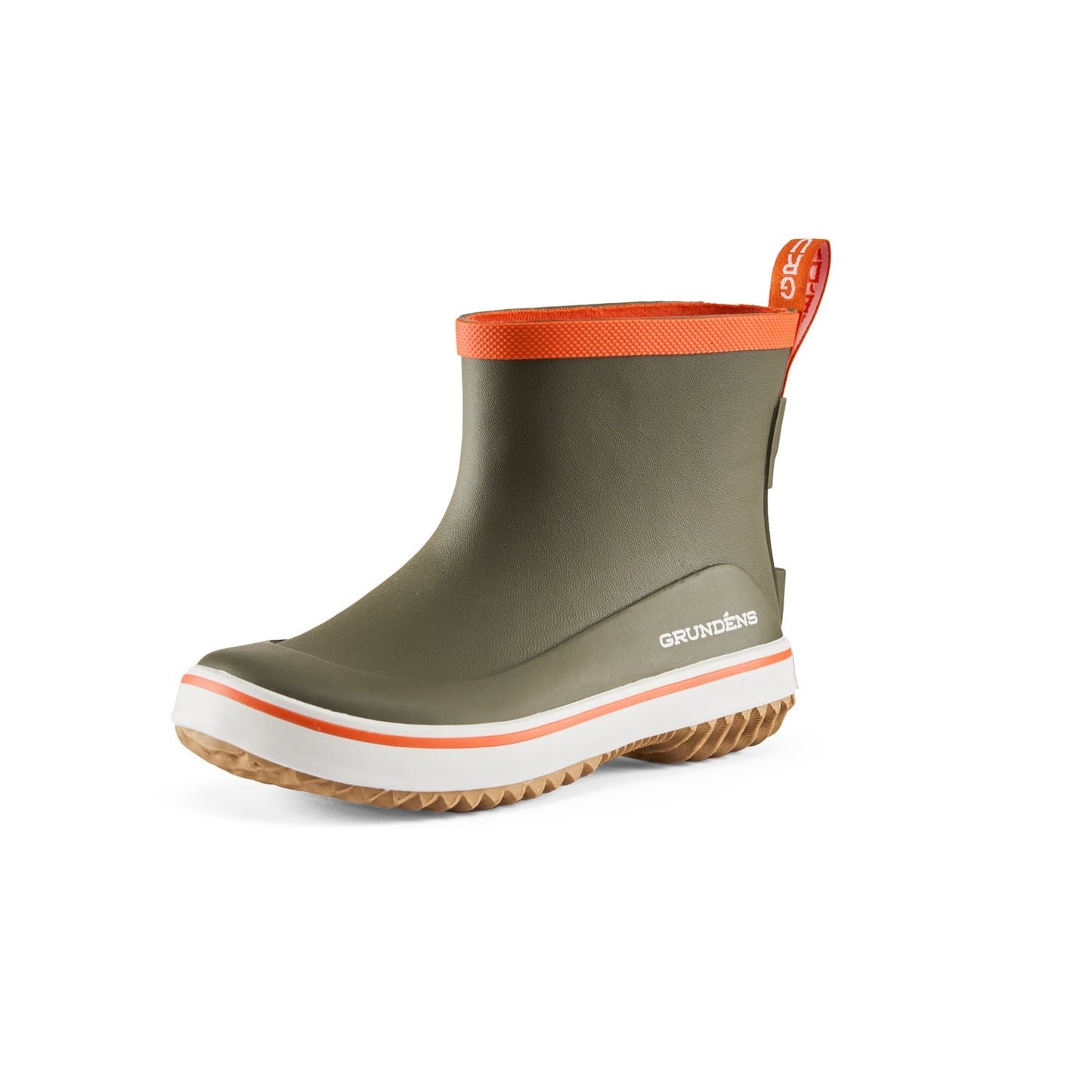 Grundens Kid's Guppy Rain Boots - Olive Green - Size 2